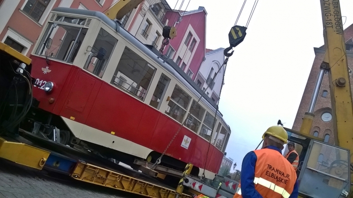 Tramwaj „odjechał” ze Starego Miasta