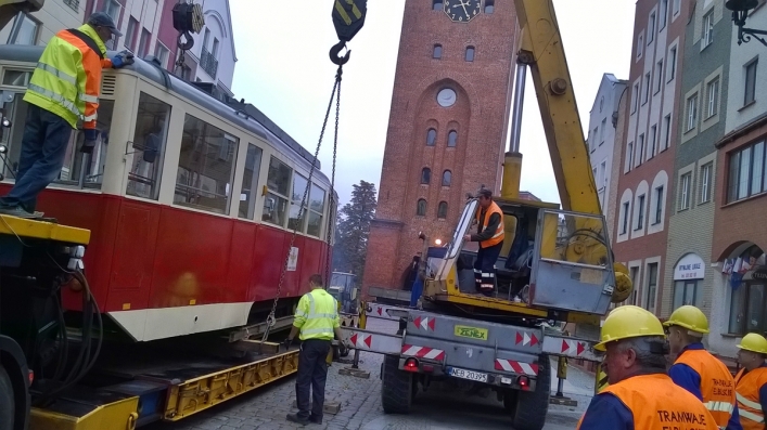 Tramwaj „odjechał” ze Starego Miasta