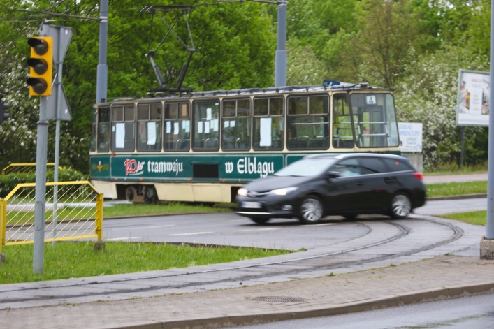 Tramwaje elbląskie, które się... palą (foto/video)