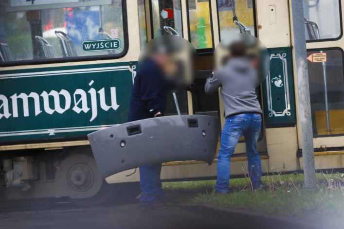 Tramwaje elbląskie, które się... palą (foto/video)