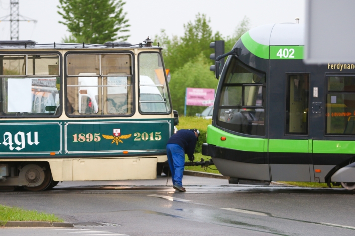 Tramwaje elbląskie, które się... palą (foto/video)