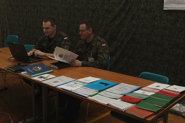 Trening sztabowy Dowództwa 16 Pomorskiej Dywizji Zmechanizowanej