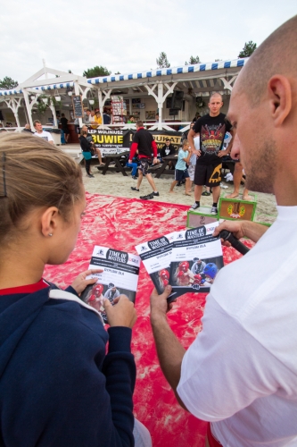 Turniej MMA na plaży w Krynicy. Zobacz zdjęcia