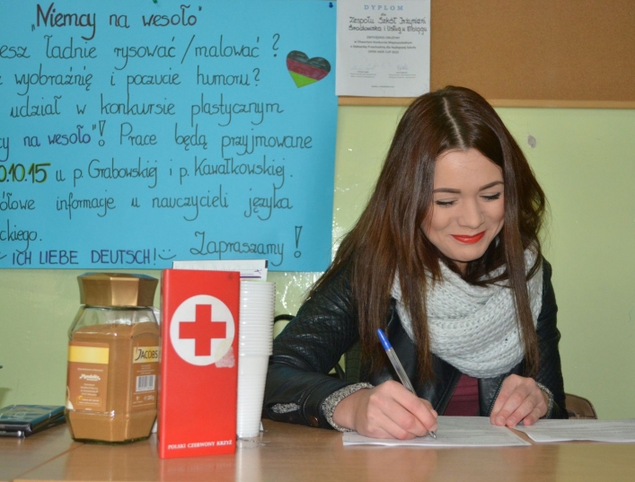 Uczniowie oddali 10 litrów krwi... bo każda kropla jest ważna