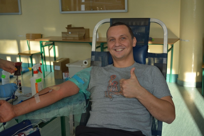 Uczniowie oddali 10 litrów krwi... bo każda kropla jest ważna