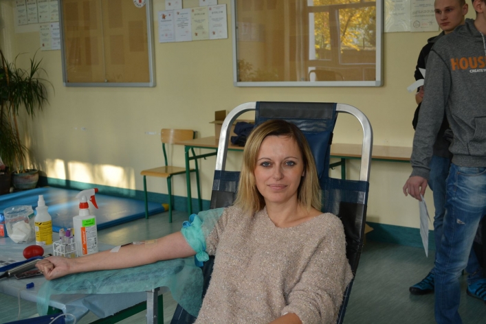 Uczniowie oddali 10 litrów krwi... bo każda kropla jest ważna