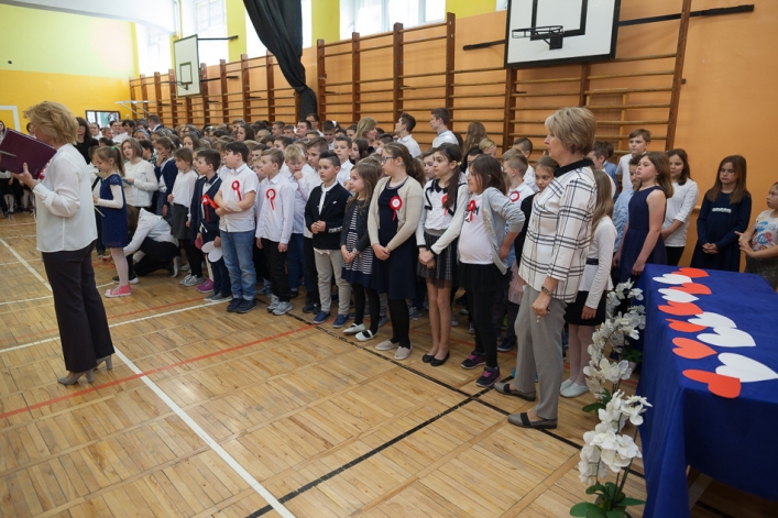 Uczniowie SP nr 16 w Elblągu wzięli udział w ogólnopolskim konkursie „Do Hymnu” 