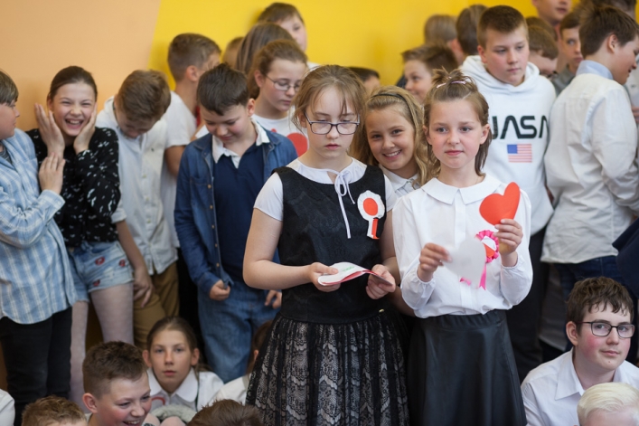 Uczniowie SP nr 16 w Elblągu wzięli udział w ogólnopolskim konkursie „Do Hymnu” 