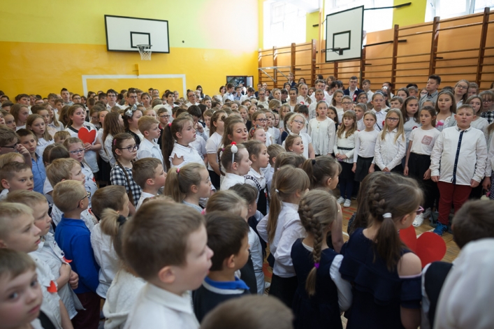 Uczniowie SP nr 16 w Elblągu wzięli udział w ogólnopolskim konkursie „Do Hymnu” 