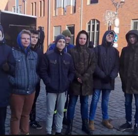 Uczniowie ZSTI, jak co roku, aktywnie wsparli sztab WOŚP; 