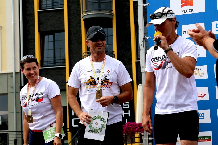 Ukończył elbląski triathlon z protezą nogi. Duży wyczyn elblążanina