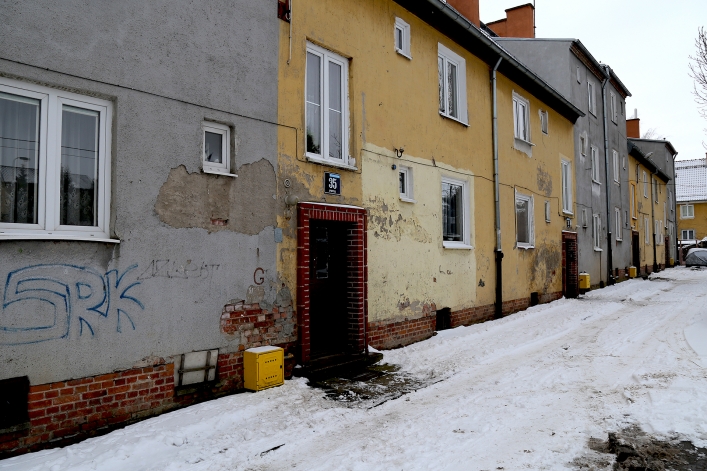 Ulica Pawia w Elblągu, nr 35 – 38;