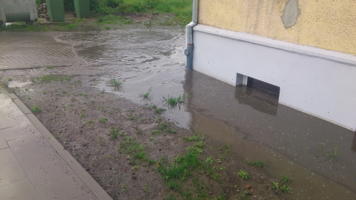 Ulewa podtopiła mieszkańców ul. Niskiej