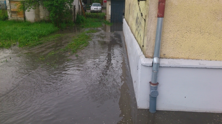Ulewa podtopiła mieszkańców ul. Niskiej