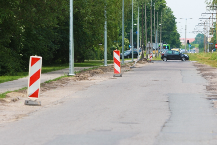 Ulica Marymoncka rośnie wszerz (+ zdjęcia)