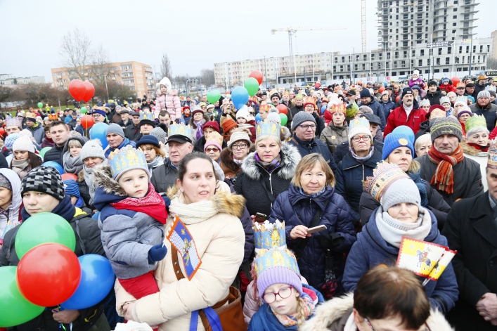 Ulicami Elbląga po raz szósty przeszedł barwny Orszak Trzech Króli