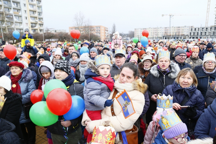 Ulicami Elbląga po raz szósty przeszedł barwny Orszak Trzech Króli