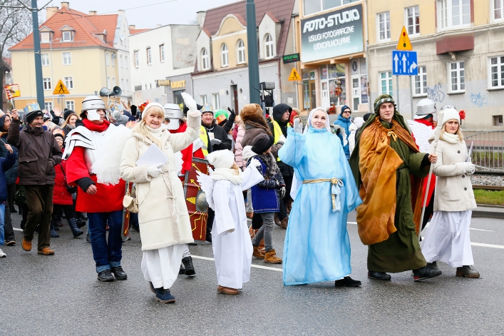 Ulicami Elbląga po raz szósty przeszedł barwny Orszak Trzech Króli
