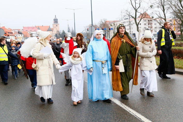 Ulicami Elbląga po raz szósty przeszedł barwny Orszak Trzech Króli