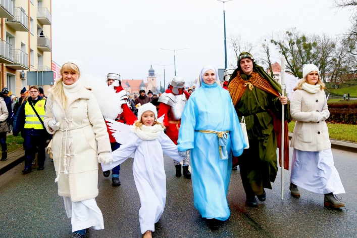 Ulicami Elbląga po raz szósty przeszedł barwny Orszak Trzech Króli