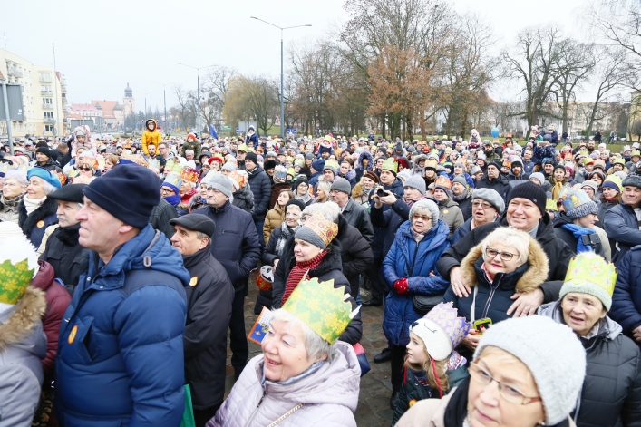 Ulicami Elbląga po raz szósty przeszedł barwny Orszak Trzech Króli
