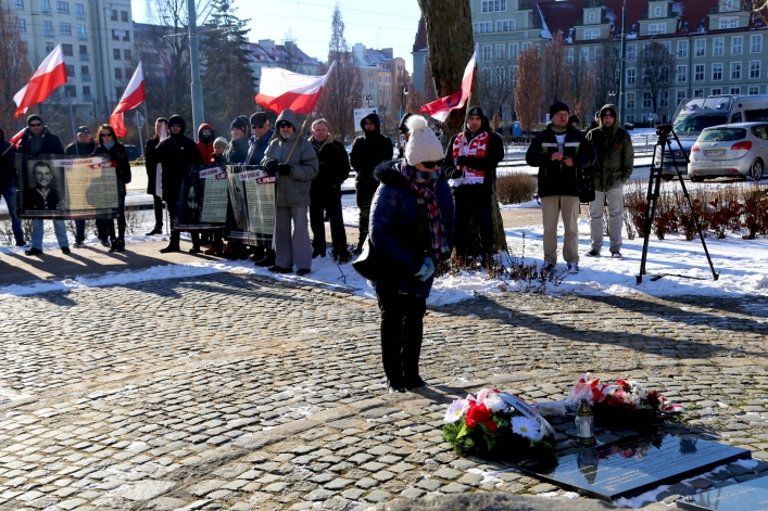 Ulicami Elbląga przeszedł III Elbląski Marsz Pamięci  Żołnierzy Wyklętych 
