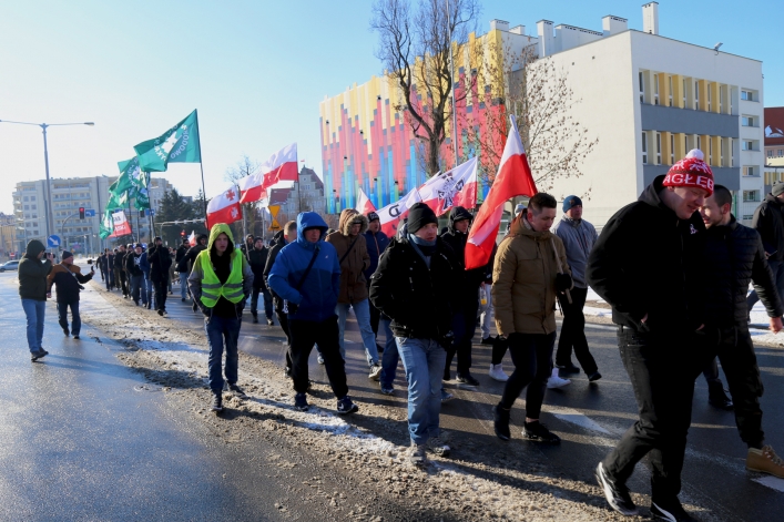 Ulicami Elbląga przeszedł III Elbląski Marsz Pamięci  Żołnierzy Wyklętych 