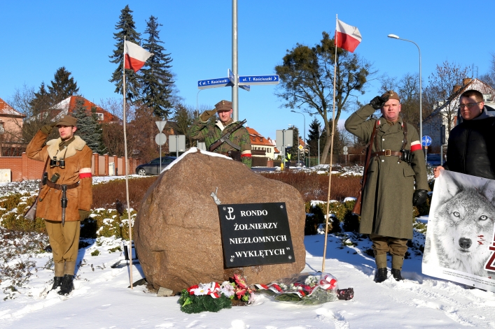 Ulicami Elbląga przeszedł III Elbląski Marsz Pamięci  Żołnierzy Wyklętych 