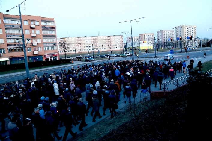 Ulicami Elbląga przeszła Droga Krzyżowa