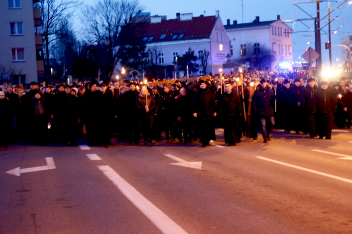Ulicami Elbląga przeszła Droga Krzyżowa