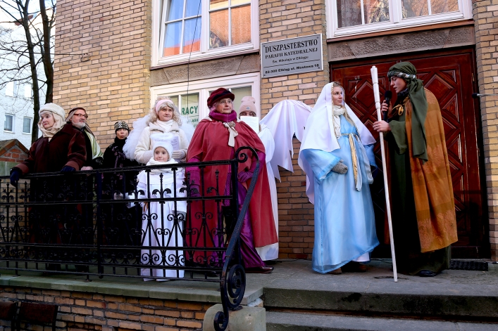 Ulicamy Elbląga przeszedł barwny Orszak Trzech Króli