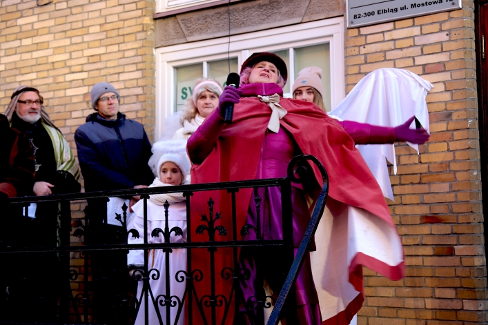 Ulicamy Elbląga przeszedł barwny Orszak Trzech Króli
