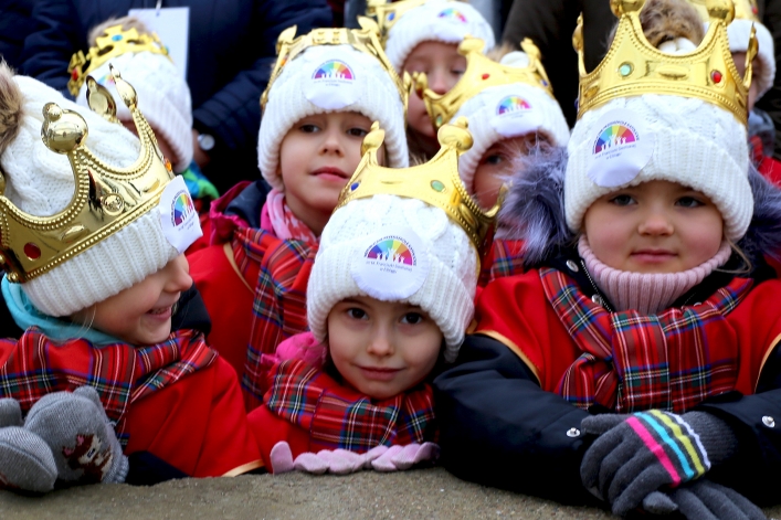 Ulicamy Elbląga przeszedł Orszak Trzech Króli