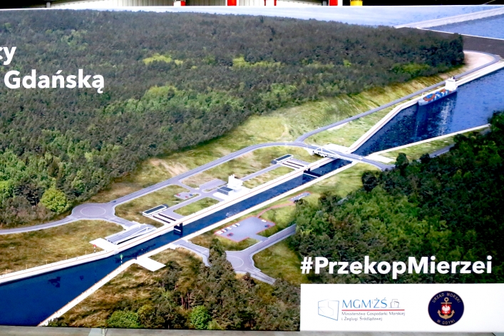 Umowa podpisana. Kanał żeglugowy przez Mierzeję Wiślaną wybuduje polsko-belgijskie konsorcjum NDI i Besix