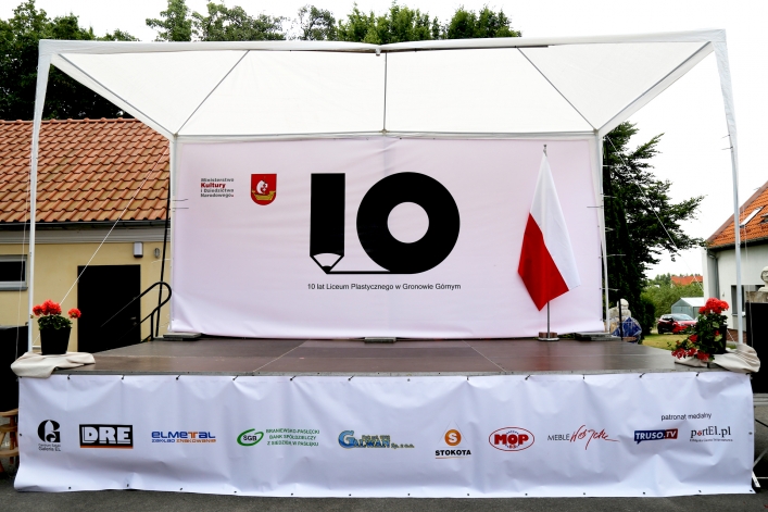 Uroczysta gala 10-lecia Liceum Plastycznego w Gronowie Górnym