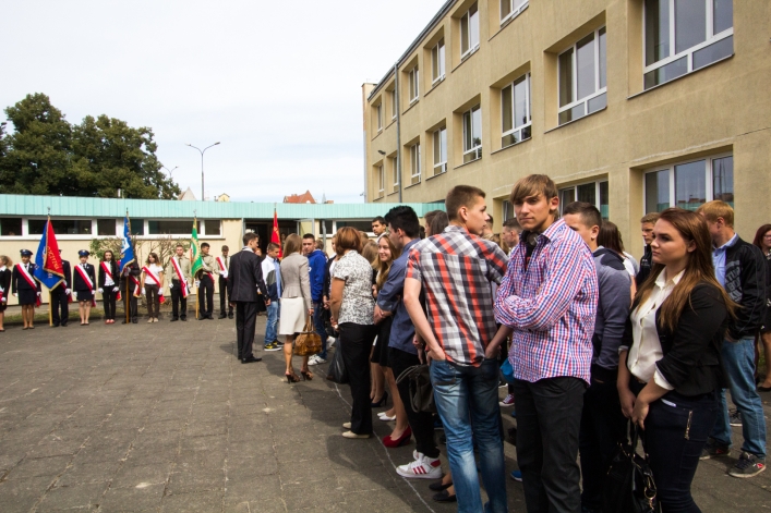 Uroczysta inauguracja roku szkolnego 2014/2015 w Zespole Szkół Techniczno-Informatycznych