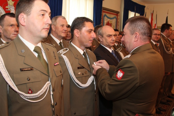 Uroczysta zbiórka Dowództwa 16 PDZ
