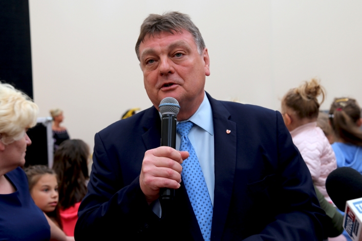 Uroczyste otwarcie hali sportowej na Zatorzu