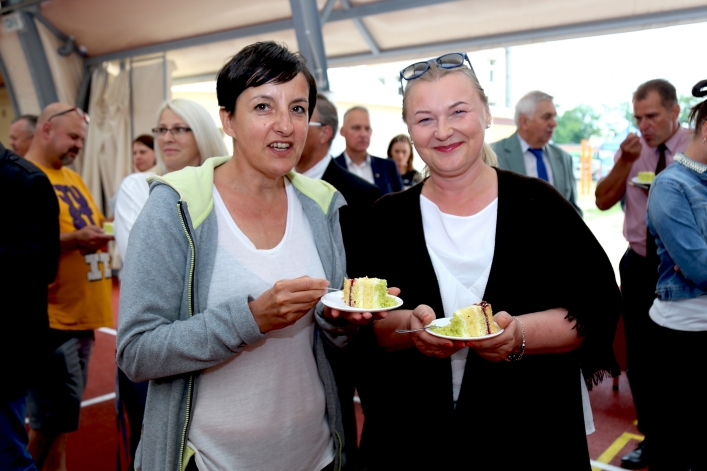 Uroczyste otwarcie hali sportowej na Zatorzu