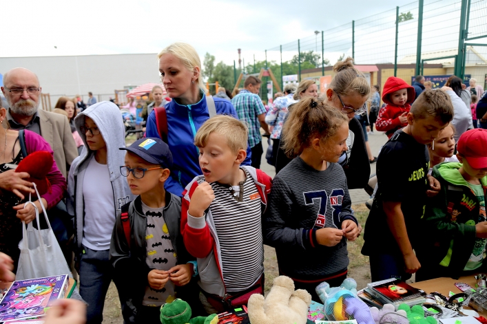 Uroczyste otwarcie hali sportowej na Zatorzu