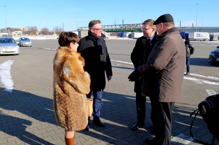 Uroczyste otwarcie punktu odpraw fitosanitarnych w elbląskim porcie