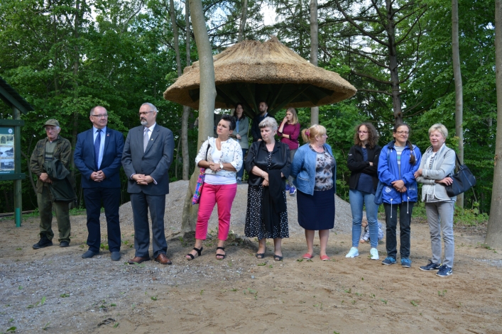 Uroczyste otwarcie Wzgórza Widokowego im. Carla Pudora w Suchaczu  (+ zdjęcia)