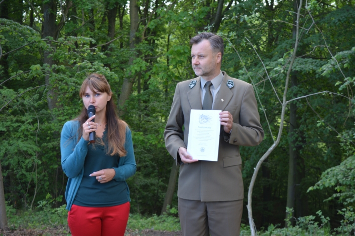 Uroczyste otwarcie Wzgórza Widokowego im. Carla Pudora w Suchaczu  (+ zdjęcia)