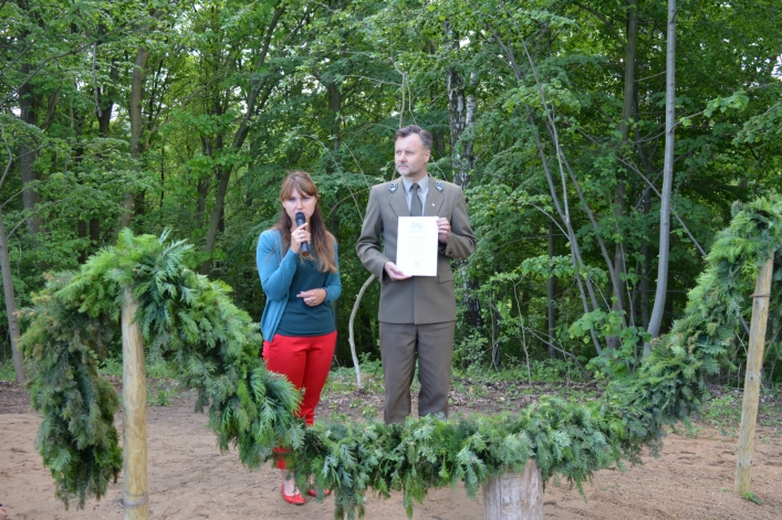 Uroczyste otwarcie Wzgórza Widokowego im. Carla Pudora w Suchaczu  (+ zdjęcia)