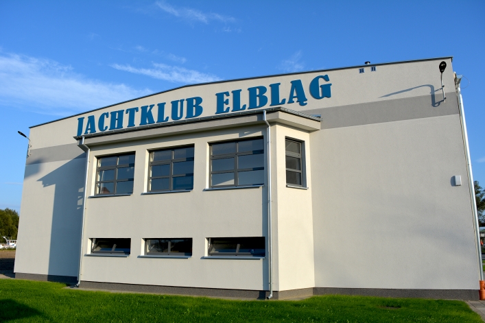 Uroczyste otwarcie zmodernizowanego hangaru żeglarskiego Jachtklubu Elbląg