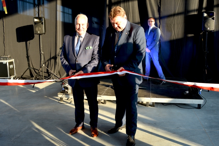 Uroczyste otwarcie zmodernizowanego hangaru żeglarskiego Jachtklubu Elbląg
