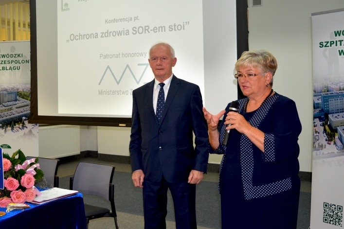 Uroczyste otwarcie zmodernizowanego SOR-u w Wojewódzkim Szpitalu Zespolonym w Elblągu