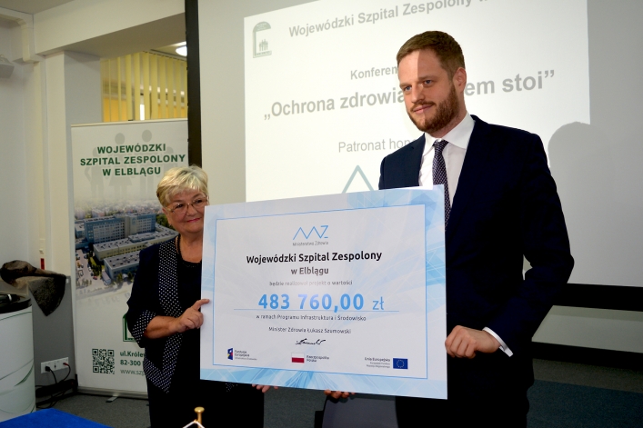 Uroczyste otwarcie zmodernizowanego SOR-u w Wojewódzkim Szpitalu Zespolonym w Elblągu