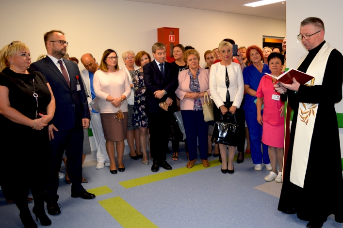 Uroczyste otwarcie zmodernizowanego SOR-u w Wojewódzkim Szpitalu Zespolonym w Elblągu