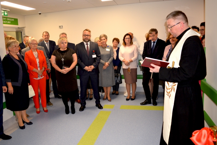 Uroczyste otwarcie zmodernizowanego SOR-u w Wojewódzkim Szpitalu Zespolonym w Elblągu